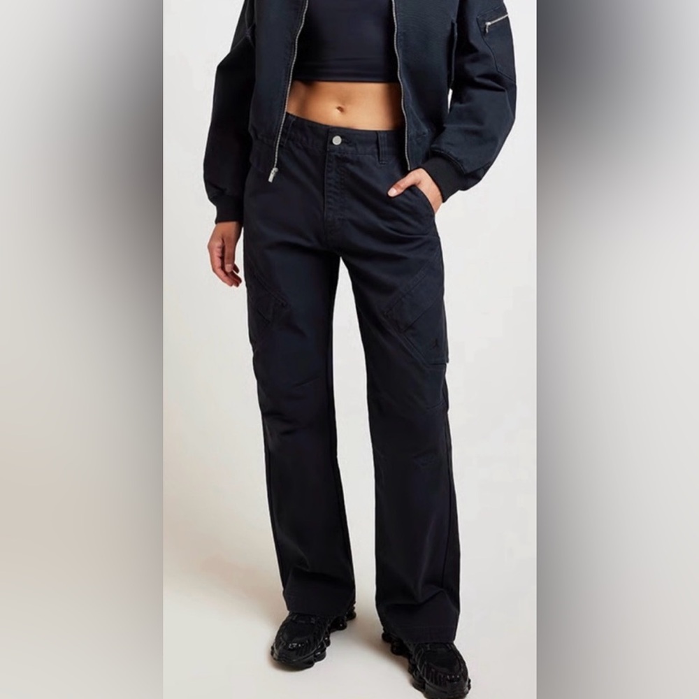 Nike JORDAN Chicago Utility Cargo Pant Black Large NWT